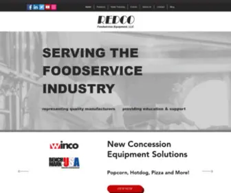 Redcofoodequip.com(Redco Foodservice Equipment) Screenshot