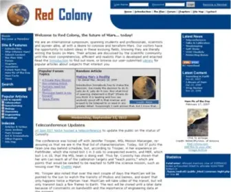 Redcolony.com(Red Colony) Screenshot