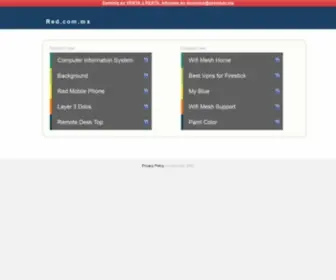 Red.com.mx(red) Screenshot