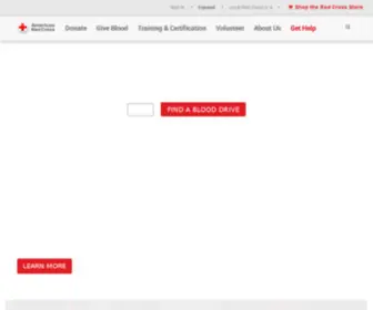 Redcross.com(American Red Cross) Screenshot
