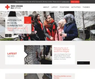 Redcross.eu(Red Cross EU Office) Screenshot