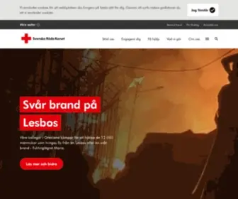 Redcross.se(Röda Korset) Screenshot