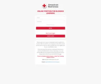 Redcrosslearning.com(American Red Cross) Screenshot