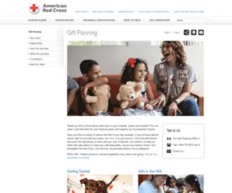 Redcrosslegacy.org(Planned Giving) Screenshot