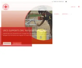 Redcrossug.org(Uganda Redcross Society) Screenshot