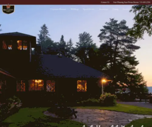 Redcrownlodge.com(Red Crown Lodge) Screenshot