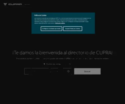 Redcupra.es(Encuentra tu CUPRA más cercano) Screenshot