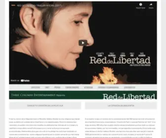 Reddelibertadlapelicula.com(Red de libertad La película) Screenshot