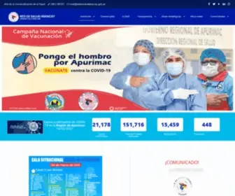 Reddesaludabancay.gob.pe(Red de Salud Abancay) Screenshot