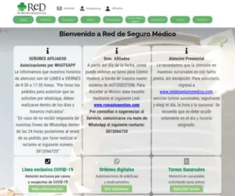 Reddeseguromedico.com(Red) Screenshot