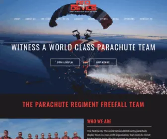 Reddevilsonline.com(The British Army's Parachute Regiment display team) Screenshot