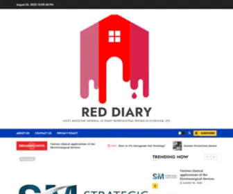 Reddiary.co.uk(Red Diary) Screenshot