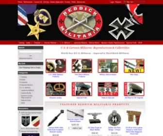 Reddickmilitaria.com(Third Reich & U.S) Screenshot