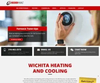 Reddihvac.com(Wichita Heating and Cooling) Screenshot