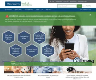Reddingbankofcommerce.com(Bank of Commerce) Screenshot