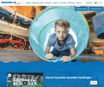 Reddingmuseum.nl(Nationaal Reddingmuseum Dorus Rijkers Den Helder) Screenshot