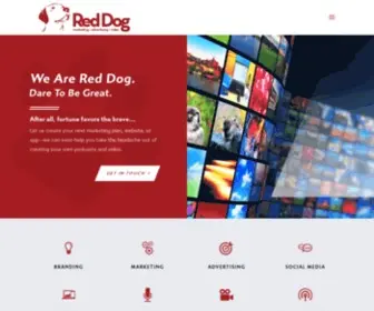 Reddogagency.com(Red Dog Agency) Screenshot