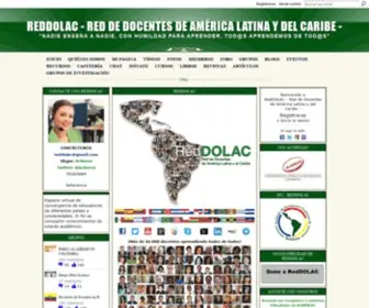Reddolac.org(Red de Docentes de América Latina y del Caribe) Screenshot