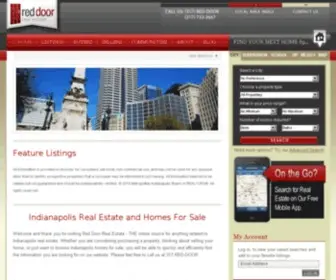 Reddoorindy.com(Indianapolis Real Estate) Screenshot