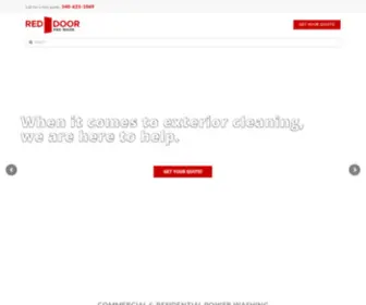 Reddoorprowash.com(Red door pro wash) Screenshot