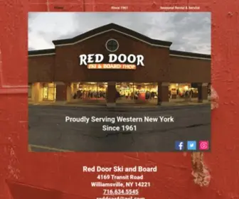 Reddoorskiandboard.com(Williamsville) Screenshot