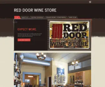 ReddoorwineStore.com(Red Door Wine Store) Screenshot