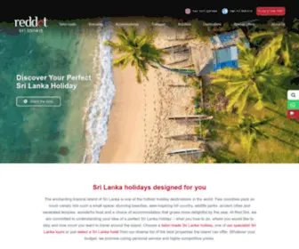 Reddottours.com(Sri Lanka Holidays) Screenshot