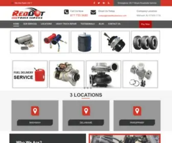 Reddottruckservice.com(Used Truck Tires) Screenshot