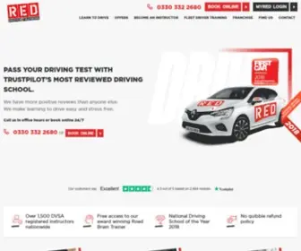 Reddrivingschool.com(Learn to drive from only £20/h) Screenshot