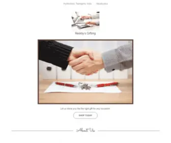 Reddysgifting.com(REDDY'S GIFTING SERVICES) Screenshot