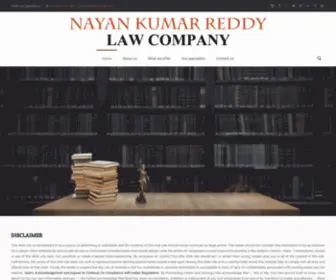 Reddyslawcompany.com(Law Company) Screenshot