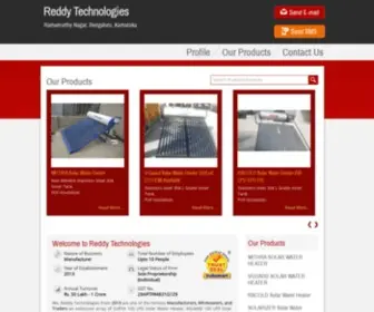 Reddytechnologies.in(Reddy Technologies) Screenshot