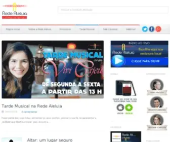 Redealeluia.com.br(Rede Aleluia) Screenshot