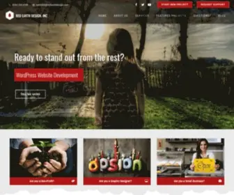 Redearthdesign.com(Red Earth Design) Screenshot