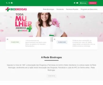 Redebiodrogas.com.br(Redebiodrogas) Screenshot