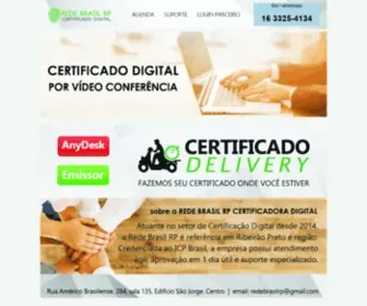 Redebrasilrp.com.br(Rede Brasil RP Certificado Digital) Screenshot