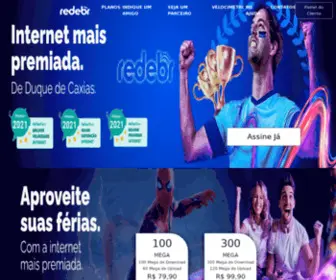 Redebrtelecom.com.br(Redebr) Screenshot