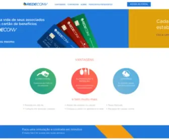 Redeconv.com.br(A maior operadora de benefícios da região norte) Screenshot