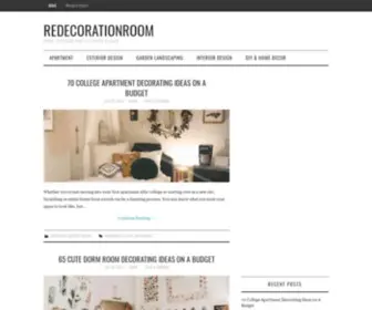 Redecorationroom.com(Home Interior and Exterior Design) Screenshot