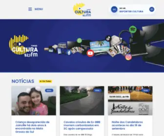 Redeculturafm.com.br(Cultura FM) Screenshot