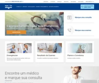 Rededorsaoluiz.com.br(Rede D'Or São Luiz) Screenshot