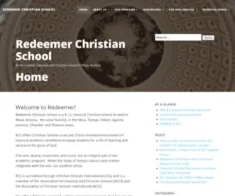 Redeemerchristianschool.org(Redeemer Christian School) Screenshot