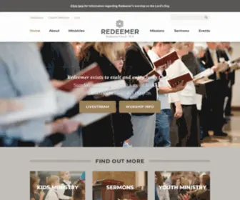 Redeemermckinney.com(Redeemer Presbyterian Church) Screenshot