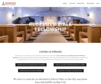 Redeemermv.org(A ministry of and to Chinese Church in Christ) Screenshot