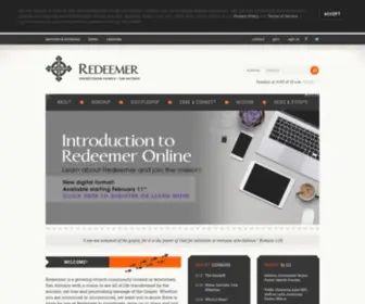 Redeemersa.org(Redeemersa) Screenshot