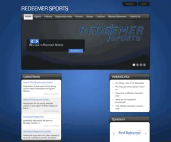 Redeemersports.com(Redeemersports) Screenshot