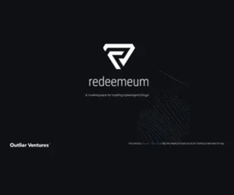 Redeemeum.com(Decentralized commerce protocol Redeemeum) Screenshot