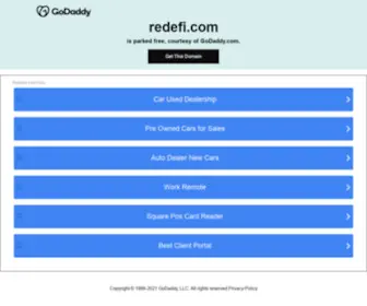 Redefi.com(Redefi) Screenshot