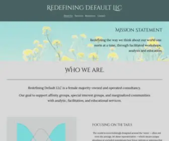 Redefining-Default.com(Redefining Default LLC) Screenshot