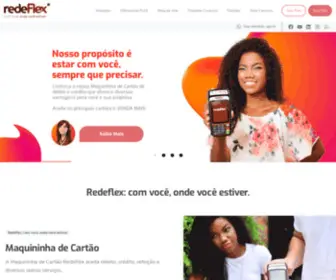 Redeflex.com.br(Maquininha de Cartão) Screenshot
